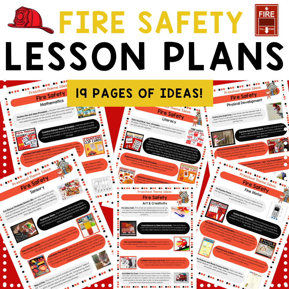 Safe Lesson Plan Example Preschool Safety Plan